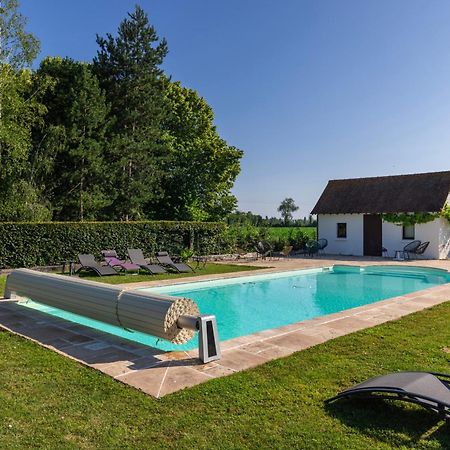 Bagatelle Avec Jardin Et Piscine Chauffee Villa Bieville-en-Auge Buitenkant foto