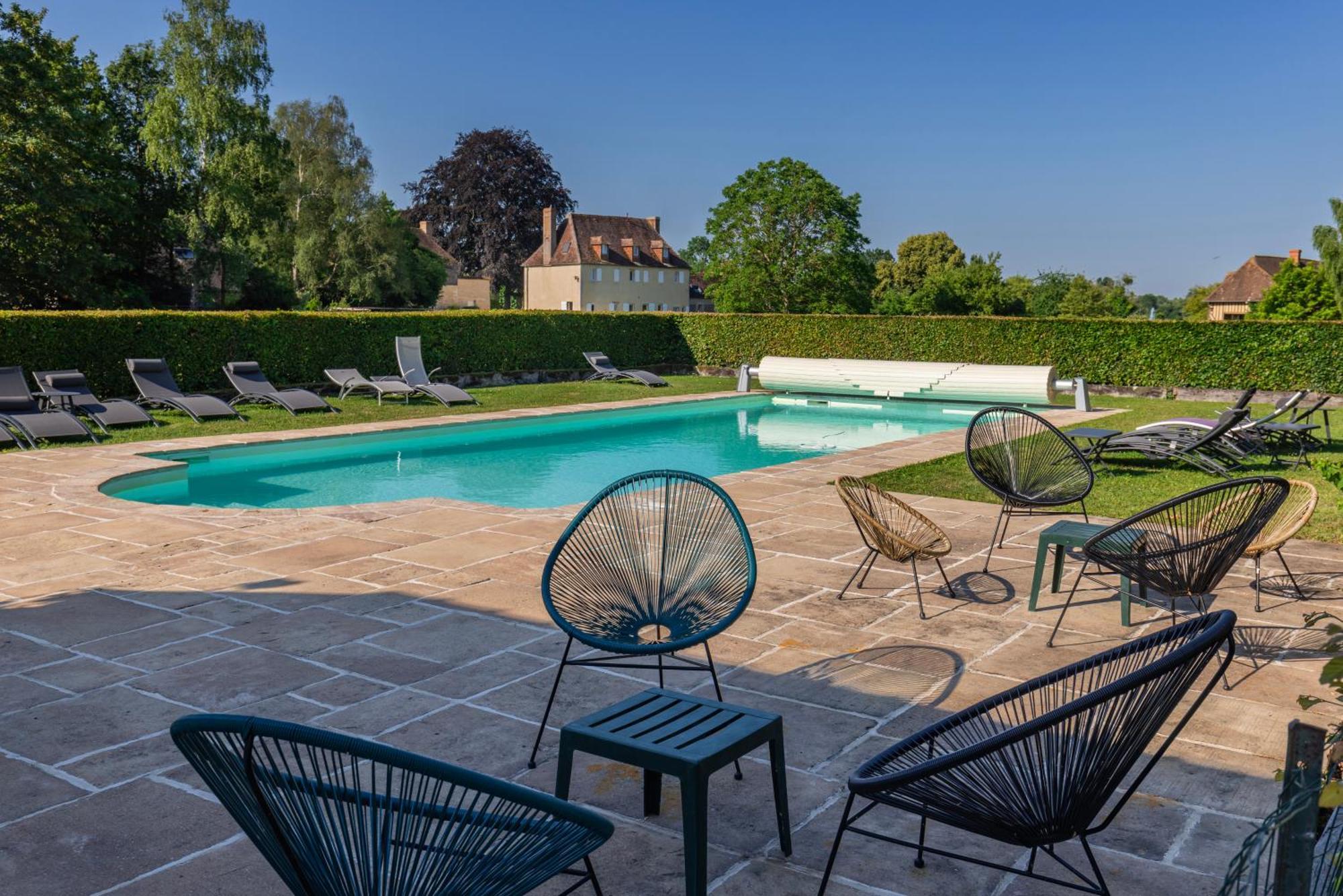 Bagatelle Avec Jardin Et Piscine Chauffee Villa Bieville-en-Auge Buitenkant foto